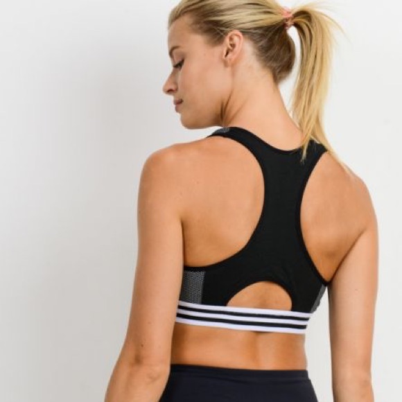 NWT🍁 Seamless Hybrid Cutout Racerback Sports Bra - Picture 4 of 8